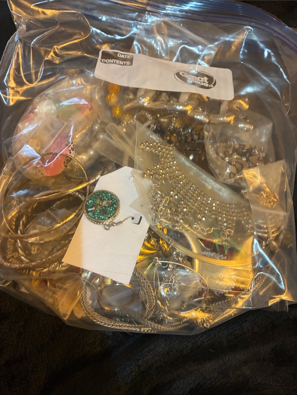 Craft or sell- Mixed Metal Women's Fashion Jewelry - Silver and Gold Tones.